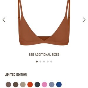 NWT SKIMS Triangle Bralette